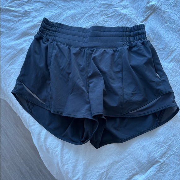 Lululemon Athletica Black Athletic Shorts - Picture 1 of 3
